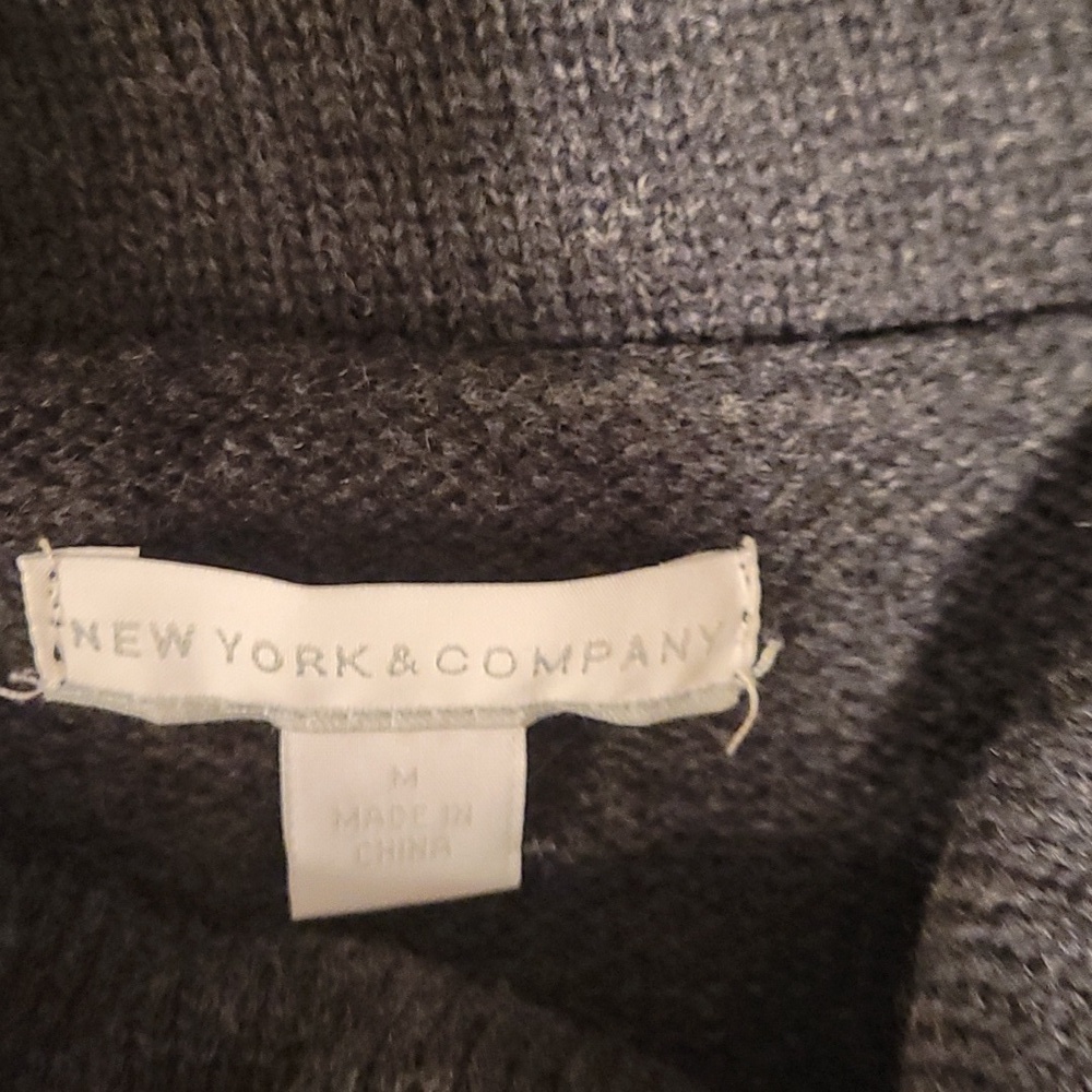 New York & Company Women's Gray Sweater - Picture 2 of 3
